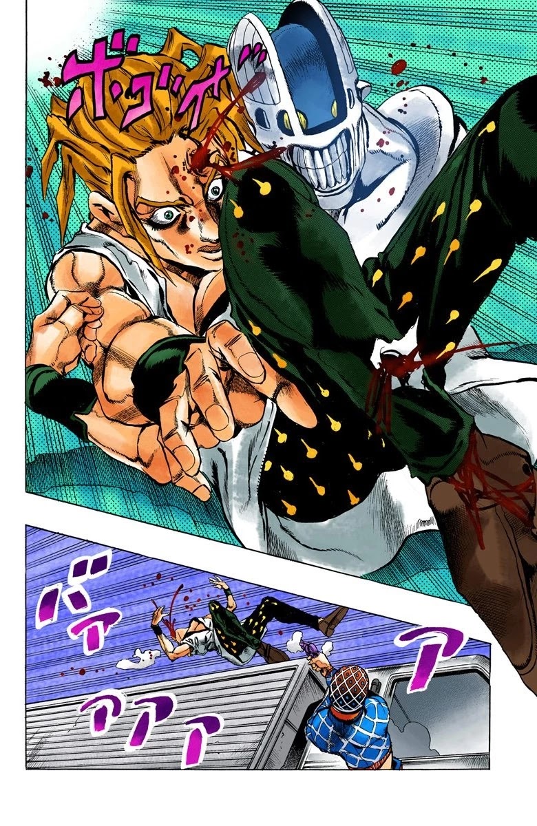 JoJo's Bizarre Adventure Part 5 - Vento Aureo (Official Colored) Chapter 25 page 20 - Chapter 25: Sex Pistols Appear! Part 3