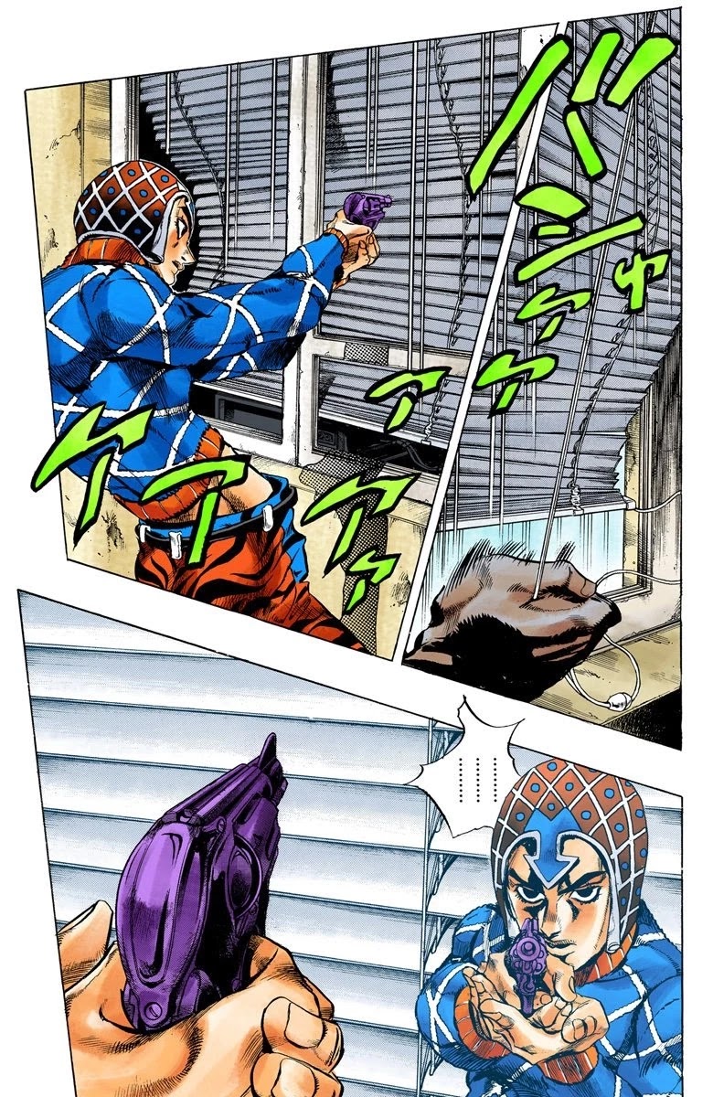 JoJo's Bizarre Adventure Part 5 - Vento Aureo (Official Colored) Chapter 25 page 5 - Chapter 25: Sex Pistols Appear! Part 3