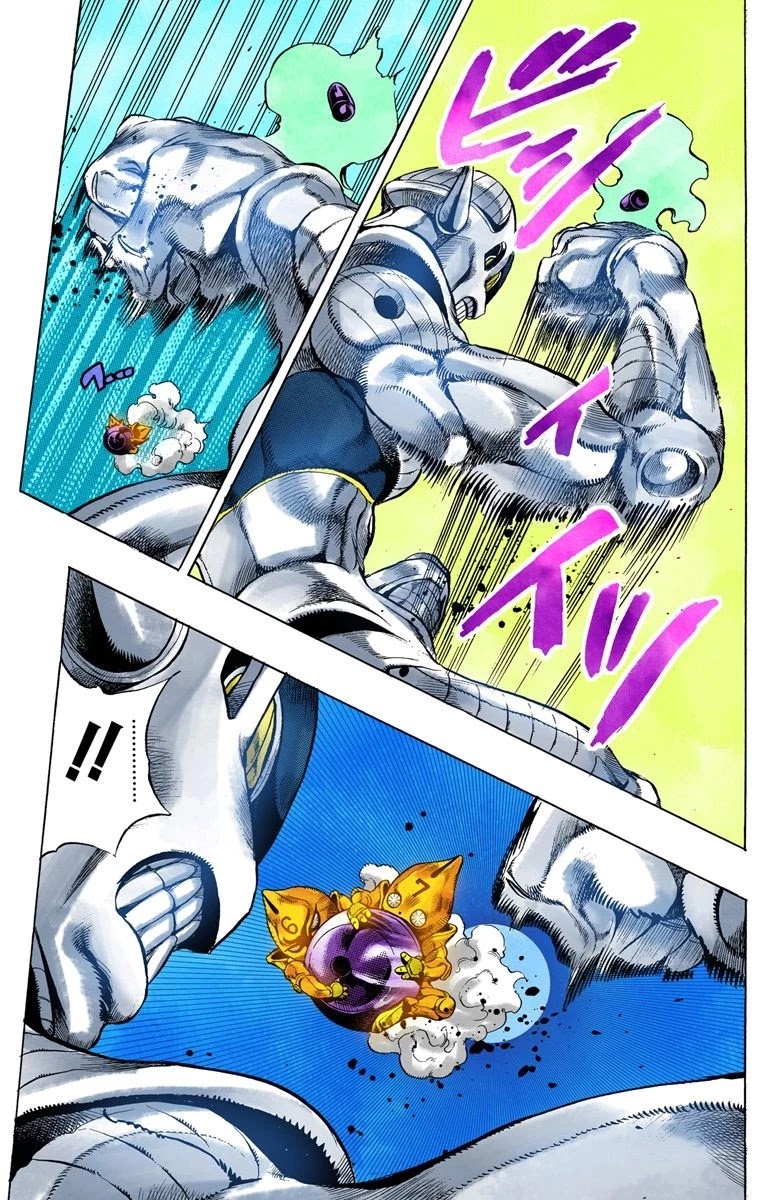 JoJo's Bizarre Adventure Part 5 - Vento Aureo (Official Colored) Chapter 26 page 16 - Chapter 26: Sex Pistols Appear! Part 4