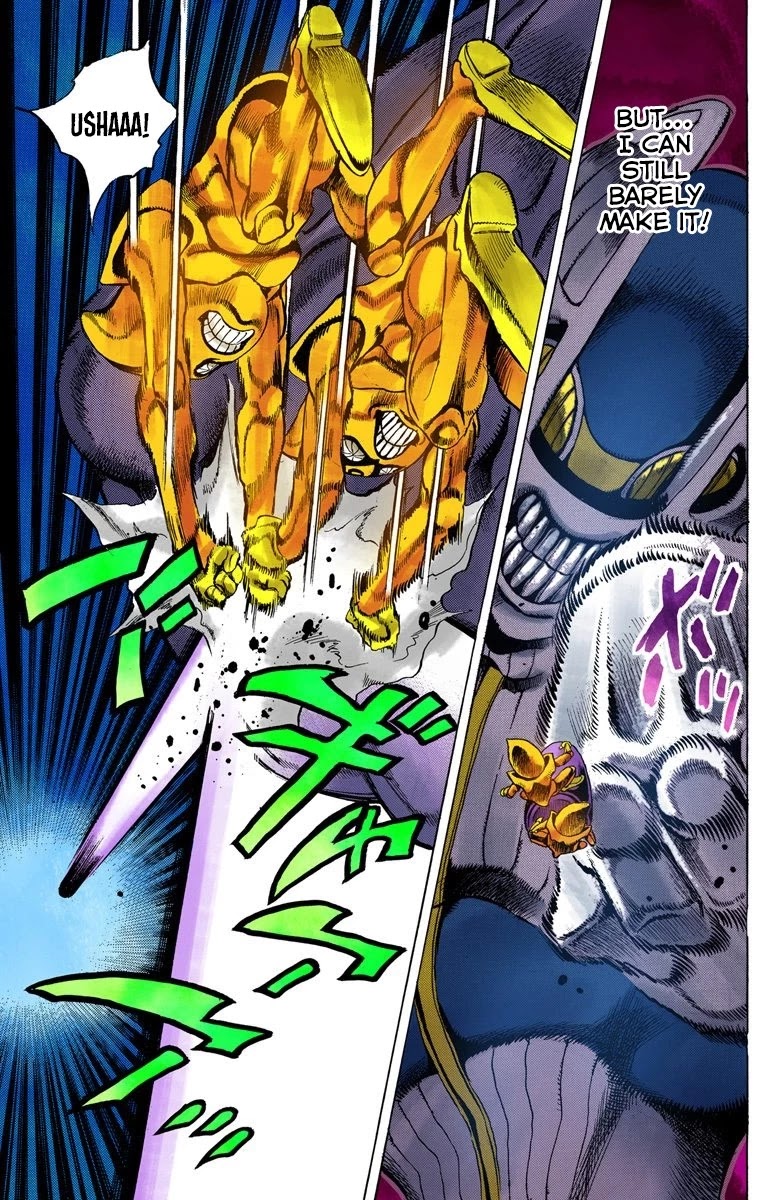 JoJo's Bizarre Adventure Part 5 - Vento Aureo (Official Colored) Chapter 26 page 18 - Chapter 26: Sex Pistols Appear! Part 4