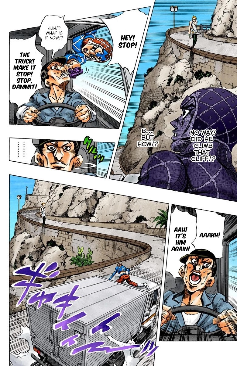 JoJo's Bizarre Adventure Part 5 - Vento Aureo (Official Colored) Chapter 27 page 9 - Chapter 27: Sex Pistols Appear! Part 5