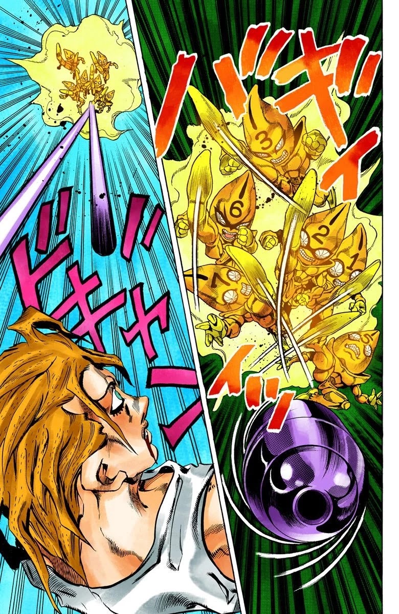 JoJo's Bizarre Adventure Part 5 - Vento Aureo (Official Colored) Chapter 28 page 16 - Chapter 28: Sex Pistols Appear! Part 6
