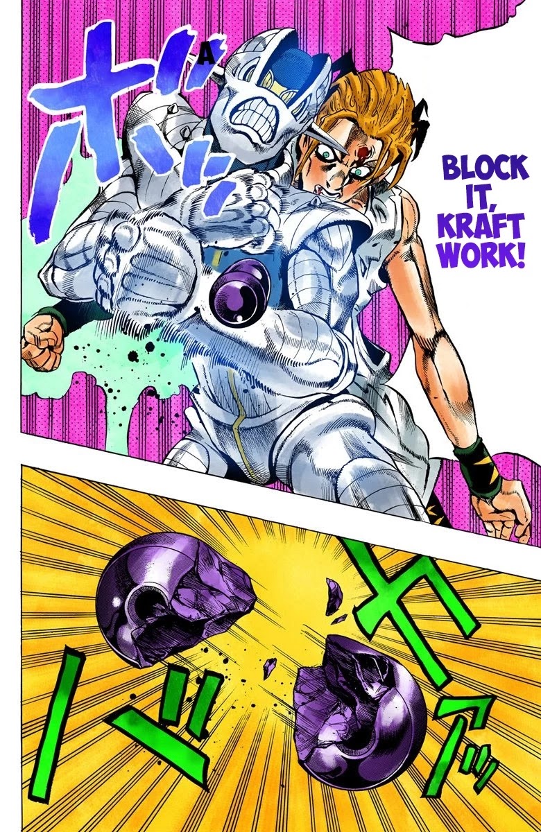 JoJo's Bizarre Adventure Part 5 - Vento Aureo (Official Colored) Chapter 28 page 17 - Chapter 28: Sex Pistols Appear! Part 6