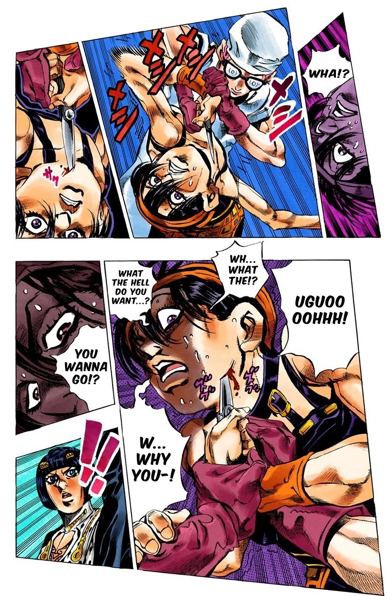 JoJo's Bizarre Adventure Part 5 - Vento Aureo (Official Colored) Chapter 29 page 9 - Chapter 29: The Hidden 600-Million Yen Stash