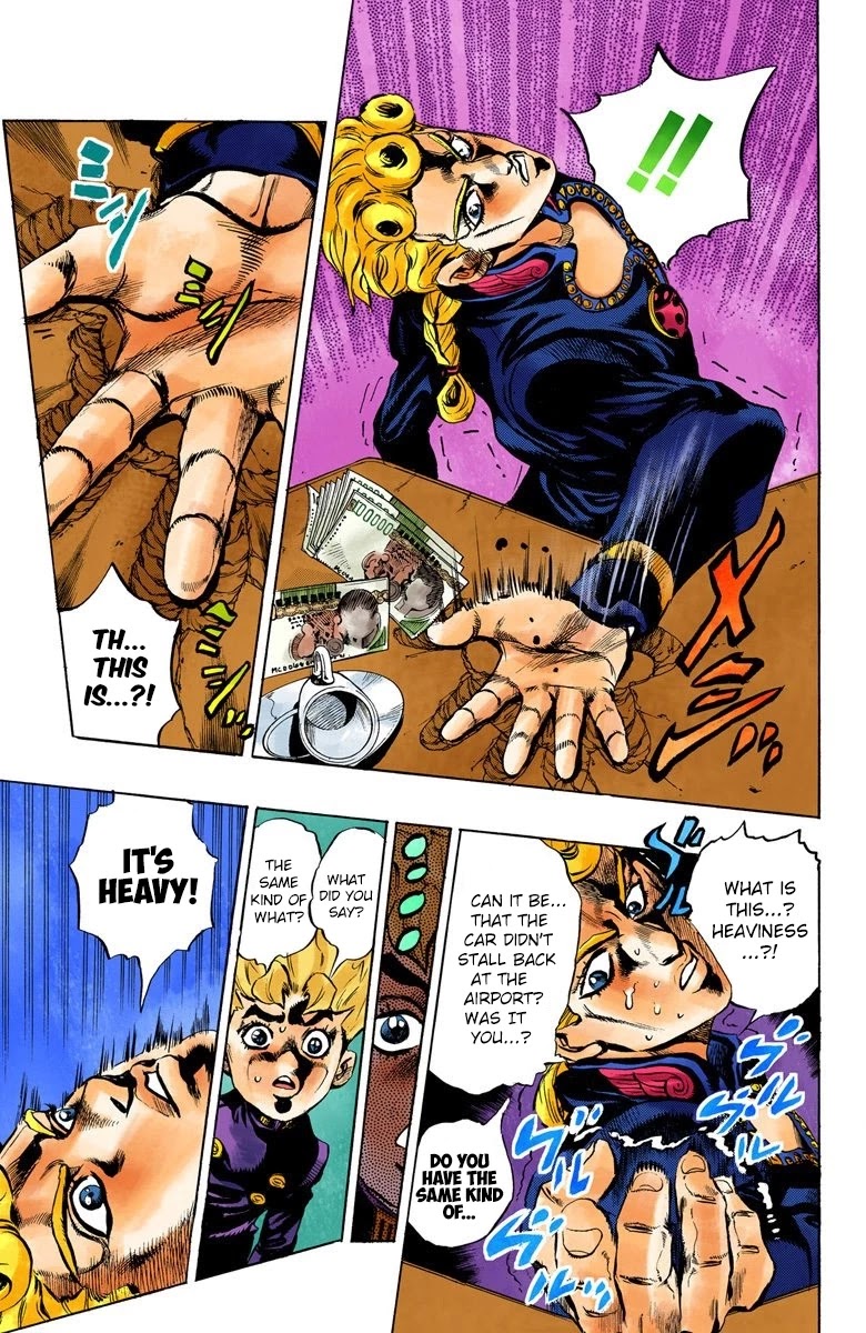 JoJo's Bizarre Adventure Part 5 - Vento Aureo (Official Colored) Chapter 3 page 10 - Chapter 3: Gold Experience Part 3