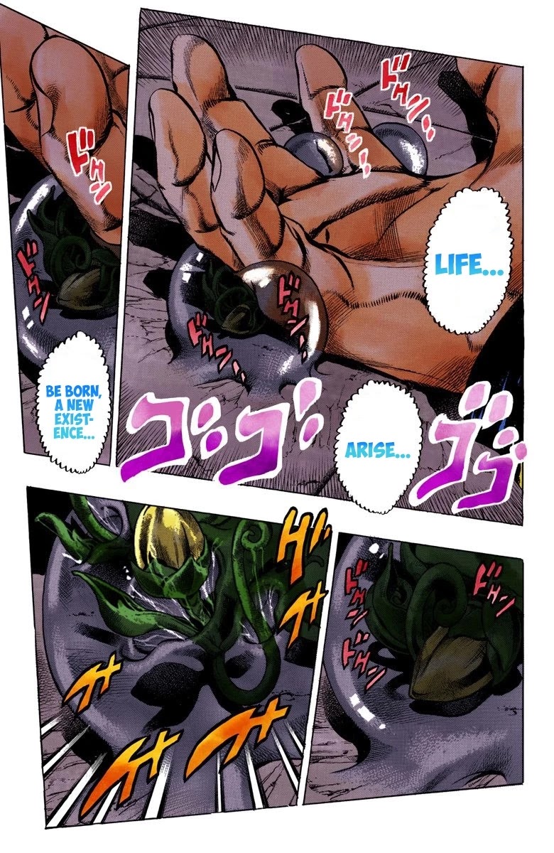 JoJo's Bizarre Adventure Part 5 - Vento Aureo (Official Colored) Chapter 3 page 13 - Chapter 3: Gold Experience Part 3