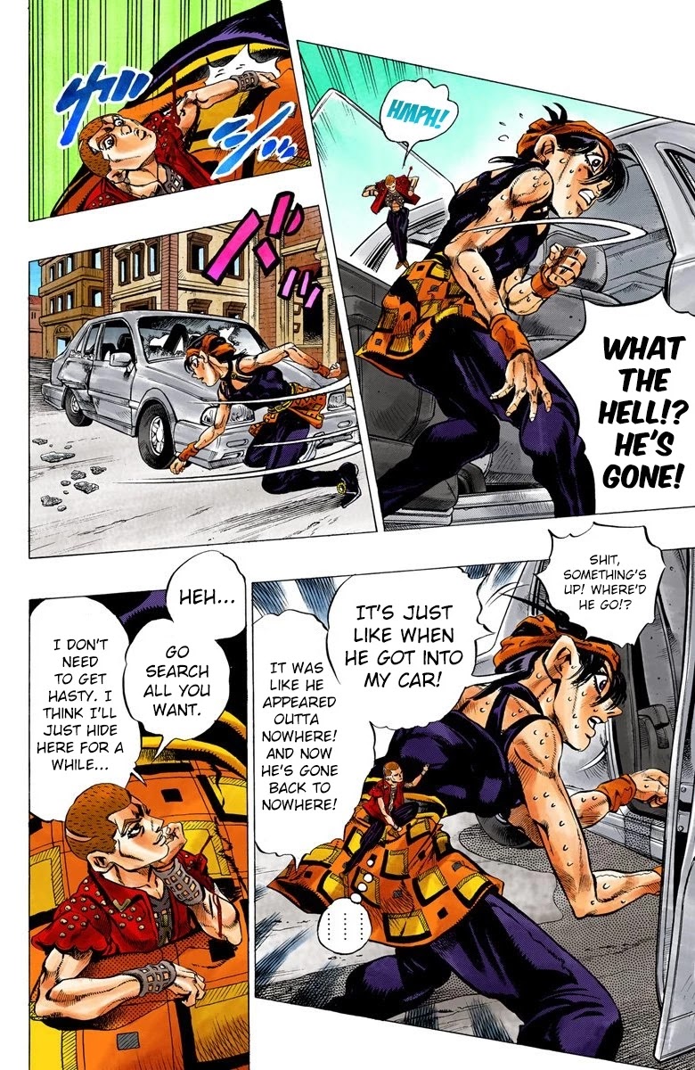 JoJo's Bizarre Adventure Part 5 - Vento Aureo (Official Colored) Chapter 32 page 10 - Chapter 32: Narancia's Aerosmith Part 2