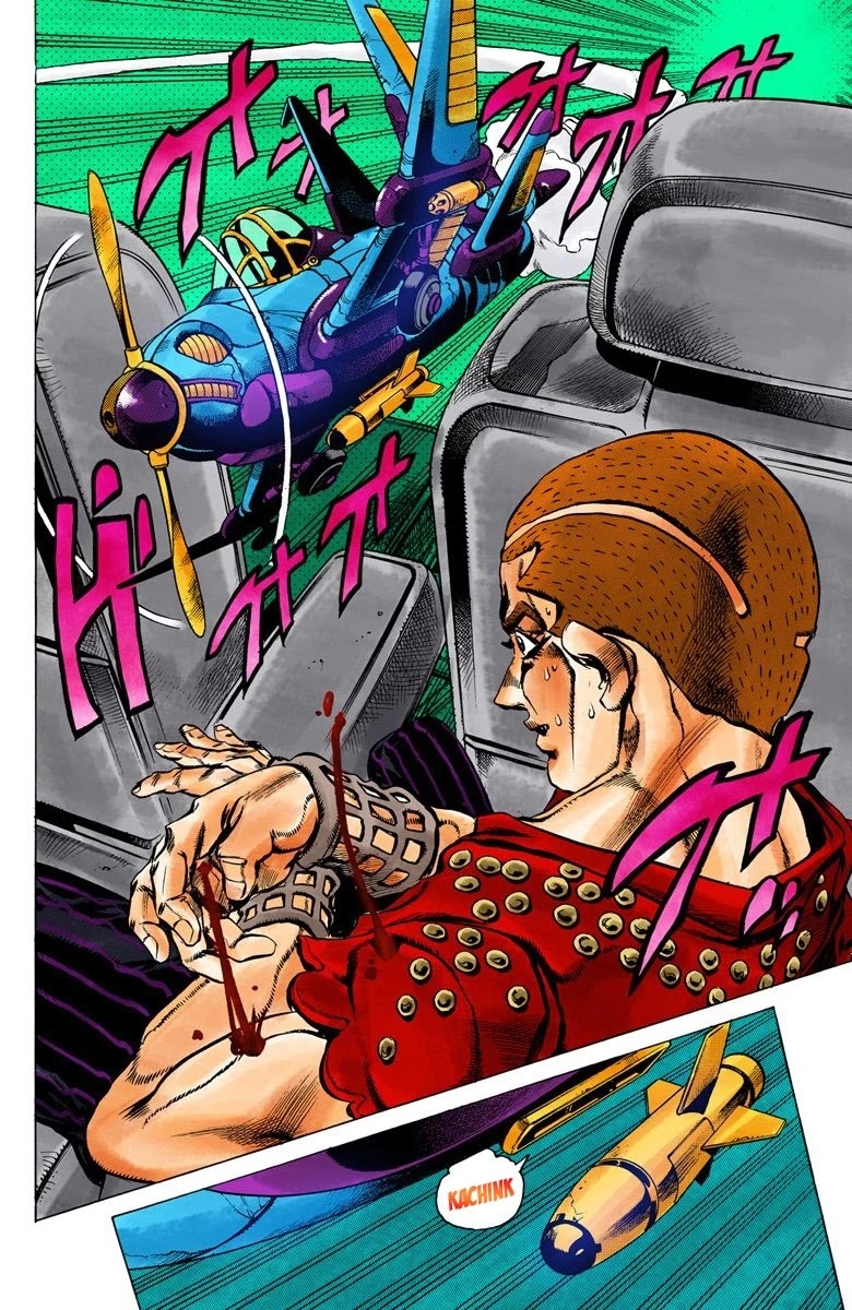 JoJo's Bizarre Adventure Part 5 - Vento Aureo (Official Colored) Chapter 32 page 4 - Chapter 32: Narancia's Aerosmith Part 2