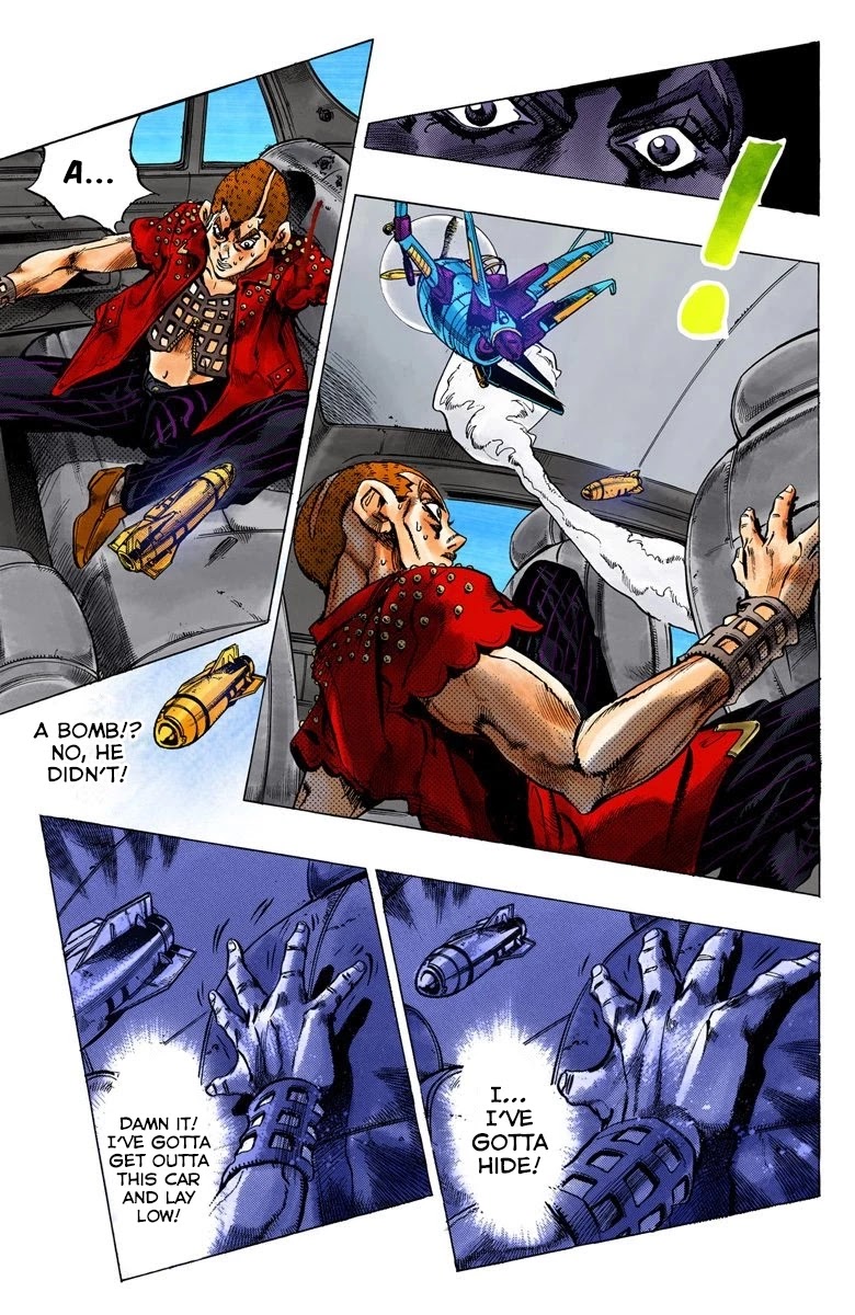 JoJo's Bizarre Adventure Part 5 - Vento Aureo (Official Colored) Chapter 32 page 5 - Chapter 32: Narancia's Aerosmith Part 2