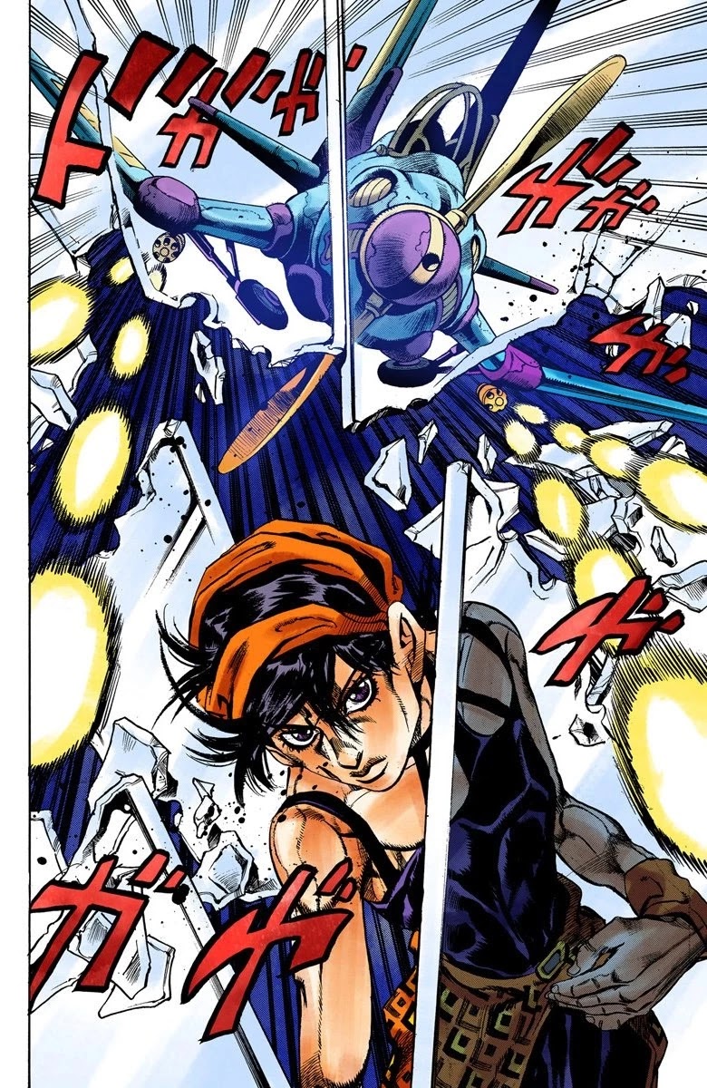 JoJo's Bizarre Adventure Part 5 - Vento Aureo (Official Colored) Chapter 33 page 19 - Chapter 33: Narancia's Aerosmith Part 3