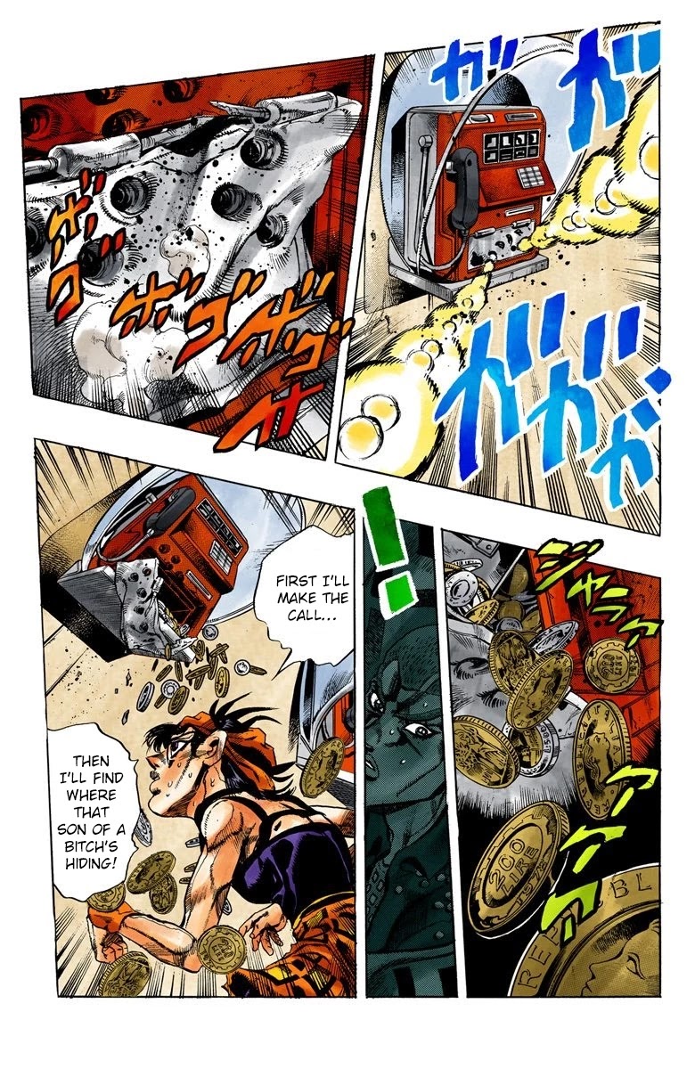 JoJo's Bizarre Adventure Part 5 - Vento Aureo (Official Colored) Chapter 33 page 20 - Chapter 33: Narancia's Aerosmith Part 3