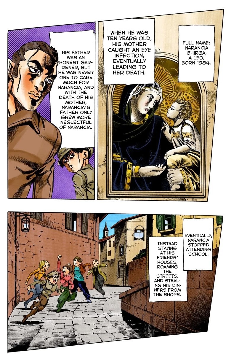 JoJo's Bizarre Adventure Part 5 - Vento Aureo (Official Colored) Chapter 33 page 3 - Chapter 33: Narancia's Aerosmith Part 3