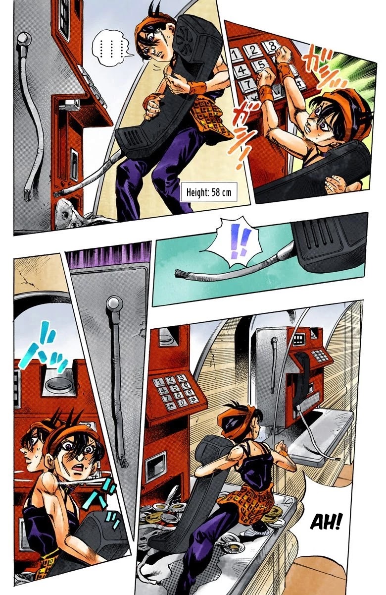 JoJo's Bizarre Adventure Part 5 - Vento Aureo (Official Colored) Chapter 34 page 6 - Chapter 34: Narancia's Aerosmith Part 4
