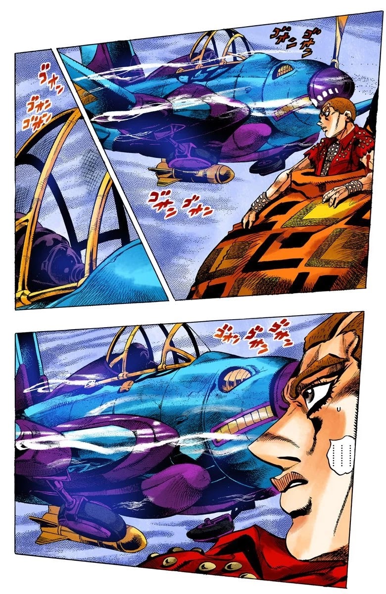 JoJo's Bizarre Adventure Part 5 - Vento Aureo (Official Colored) Chapter 34 page 8 - Chapter 34: Narancia's Aerosmith Part 4