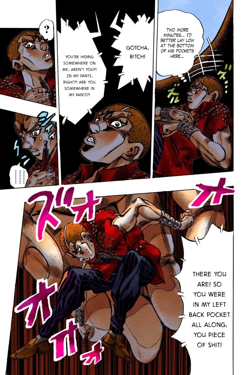 JoJo's Bizarre Adventure Part 5 - Vento Aureo (Official Colored) Chapter 34 page 9 - Chapter 34: Narancia's Aerosmith Part 4