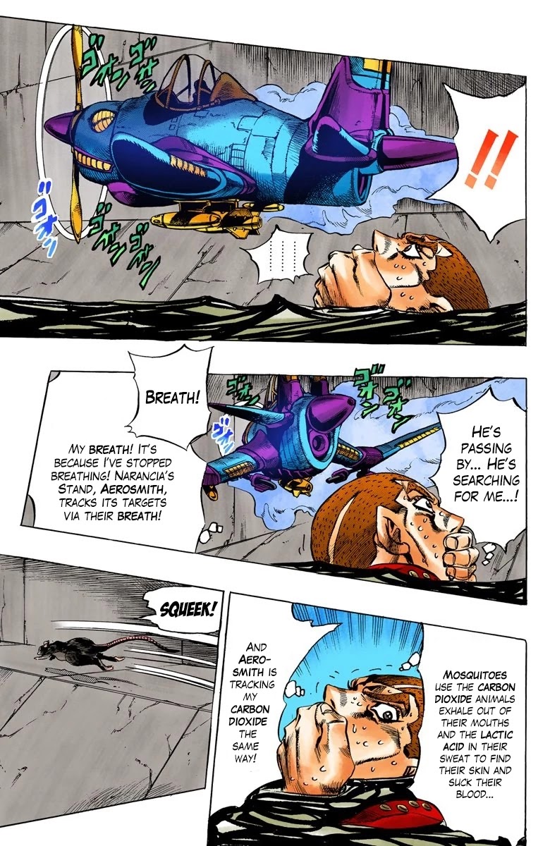 JoJo's Bizarre Adventure Part 5 - Vento Aureo (Official Colored) Chapter 35 page 10 - Chapter 35: Narancia's Aerosmith Part 5