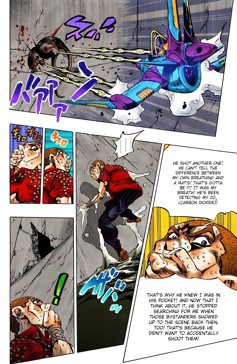JoJo's Bizarre Adventure Part 5 - Vento Aureo (Official Colored) Chapter 35 page 11 - Chapter 35: Narancia's Aerosmith Part 5