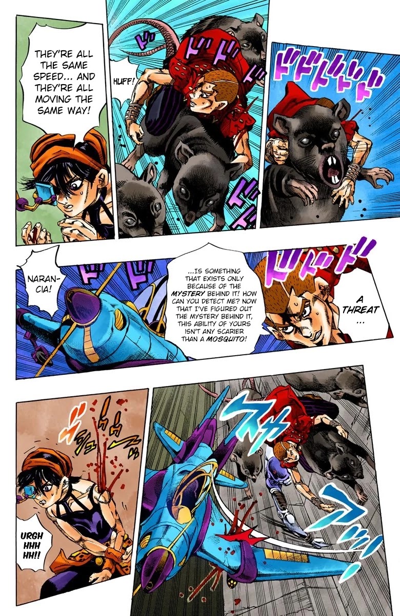 JoJo's Bizarre Adventure Part 5 - Vento Aureo (Official Colored) Chapter 35 page 15 - Chapter 35: Narancia's Aerosmith Part 5