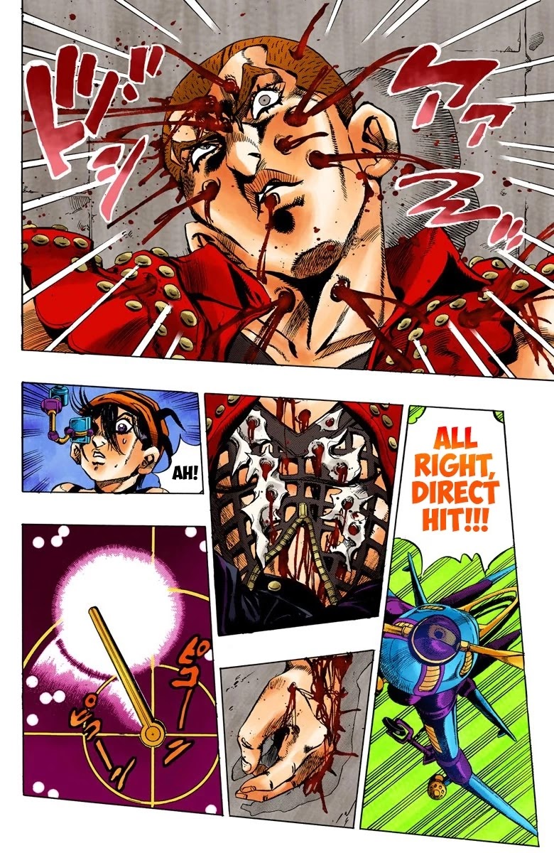 JoJo's Bizarre Adventure Part 5 - Vento Aureo (Official Colored) Chapter 35 page 19 - Chapter 35: Narancia's Aerosmith Part 5