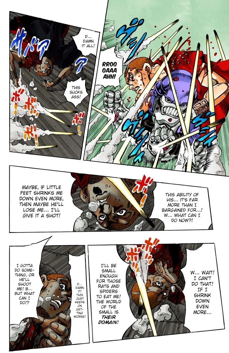 JoJo's Bizarre Adventure Part 5 - Vento Aureo (Official Colored) Chapter 35 page 7 - Chapter 35: Narancia's Aerosmith Part 5