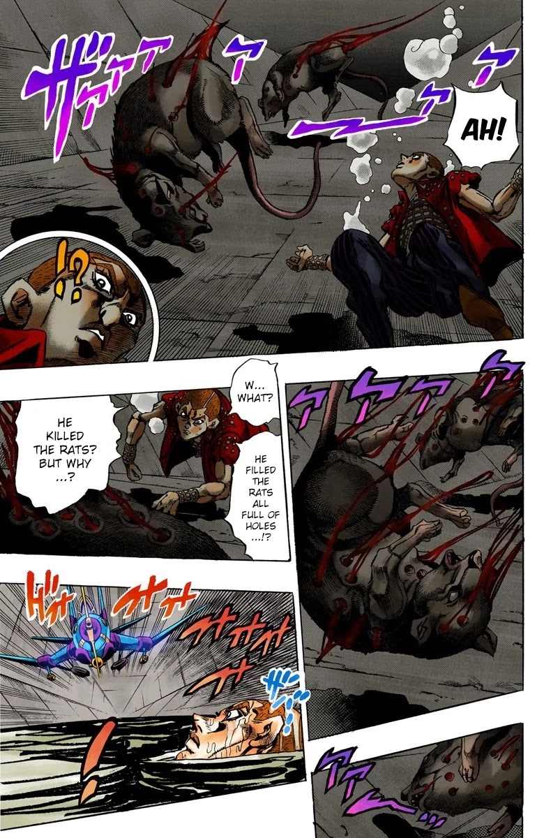 JoJo's Bizarre Adventure Part 5 - Vento Aureo (Official Colored) Chapter 35 page 8 - Chapter 35: Narancia's Aerosmith Part 5