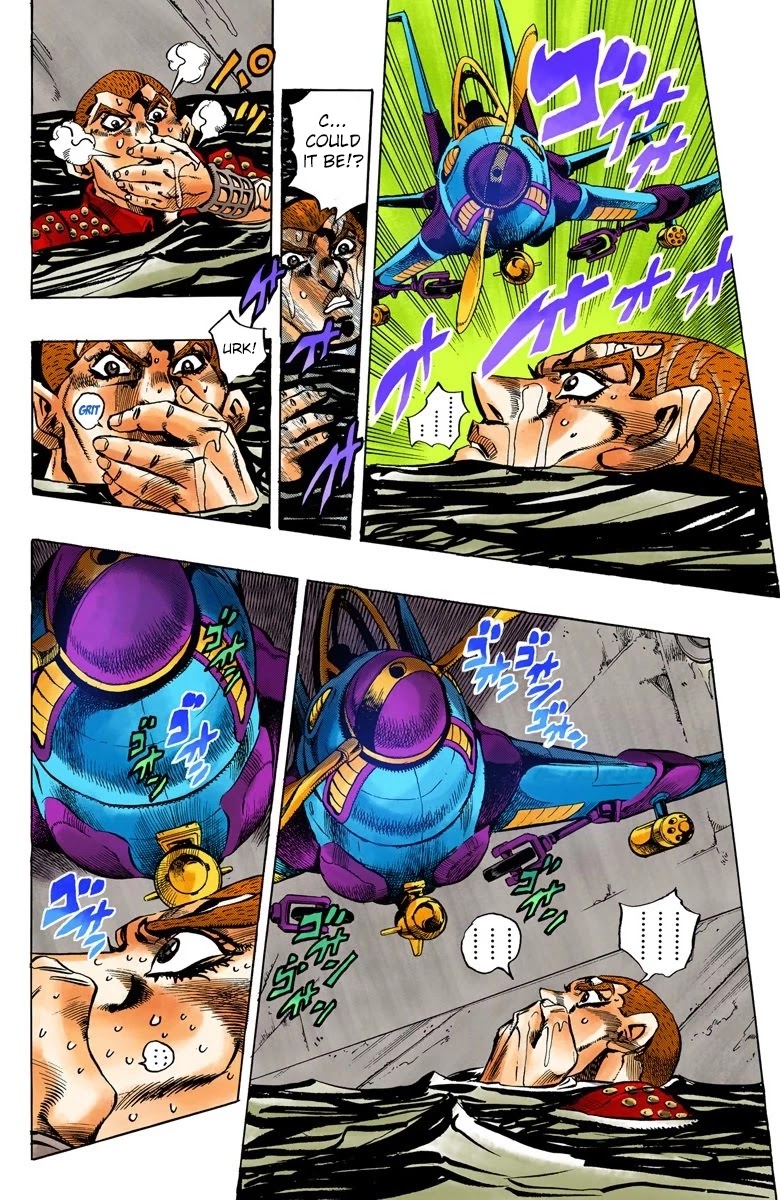 JoJo's Bizarre Adventure Part 5 - Vento Aureo (Official Colored) Chapter 35 page 9 - Chapter 35: Narancia's Aerosmith Part 5