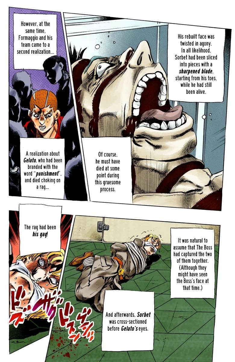 JoJo's Bizarre Adventure Part 5 - Vento Aureo (Official Colored) Chapter 36 page 16 - Chapter 36: Narancia's Aerosmith Part 6