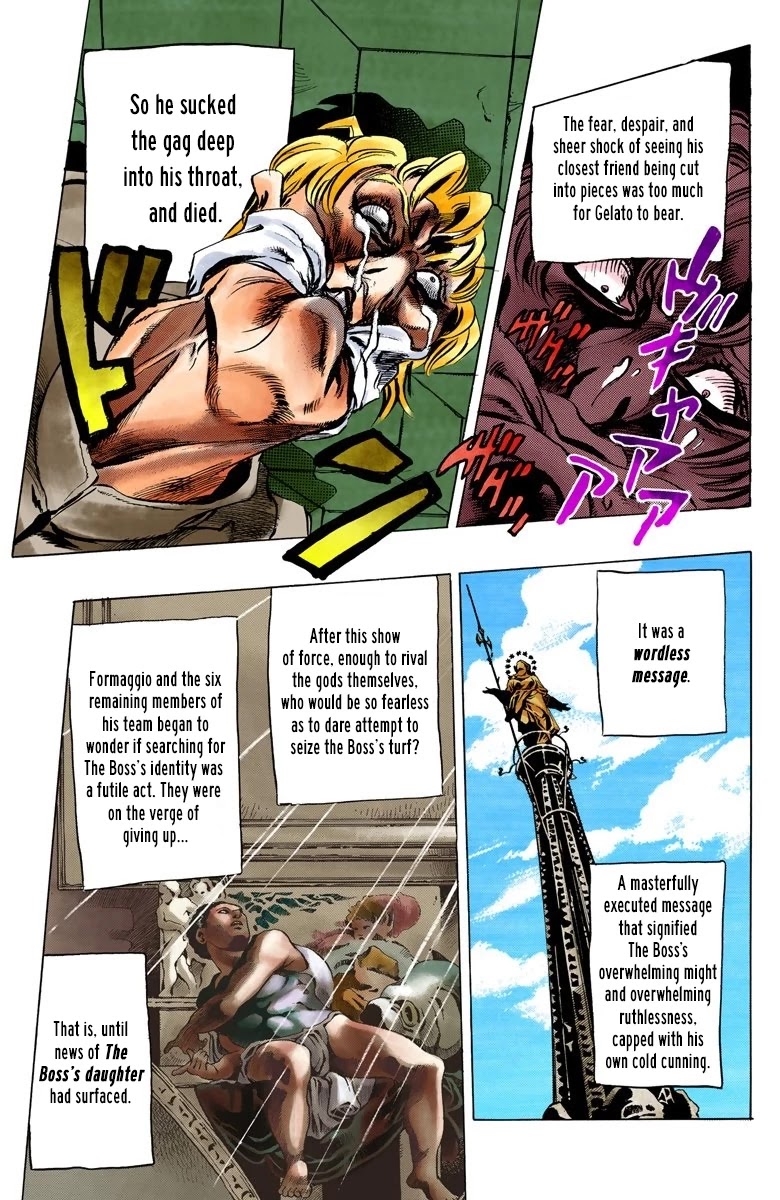 JoJo's Bizarre Adventure Part 5 - Vento Aureo (Official Colored) Chapter 36 page 17 - Chapter 36: Narancia's Aerosmith Part 6
