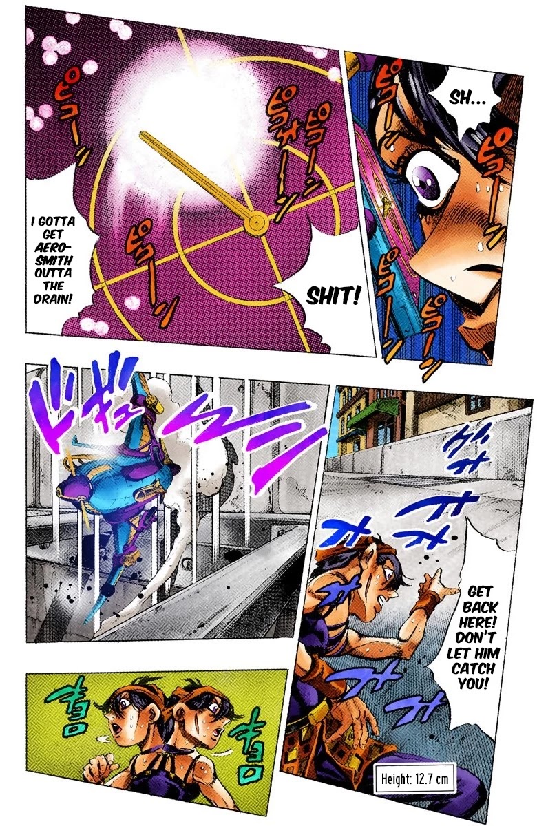 JoJo's Bizarre Adventure Part 5 - Vento Aureo (Official Colored) Chapter 36 page 4 - Chapter 36: Narancia's Aerosmith Part 6