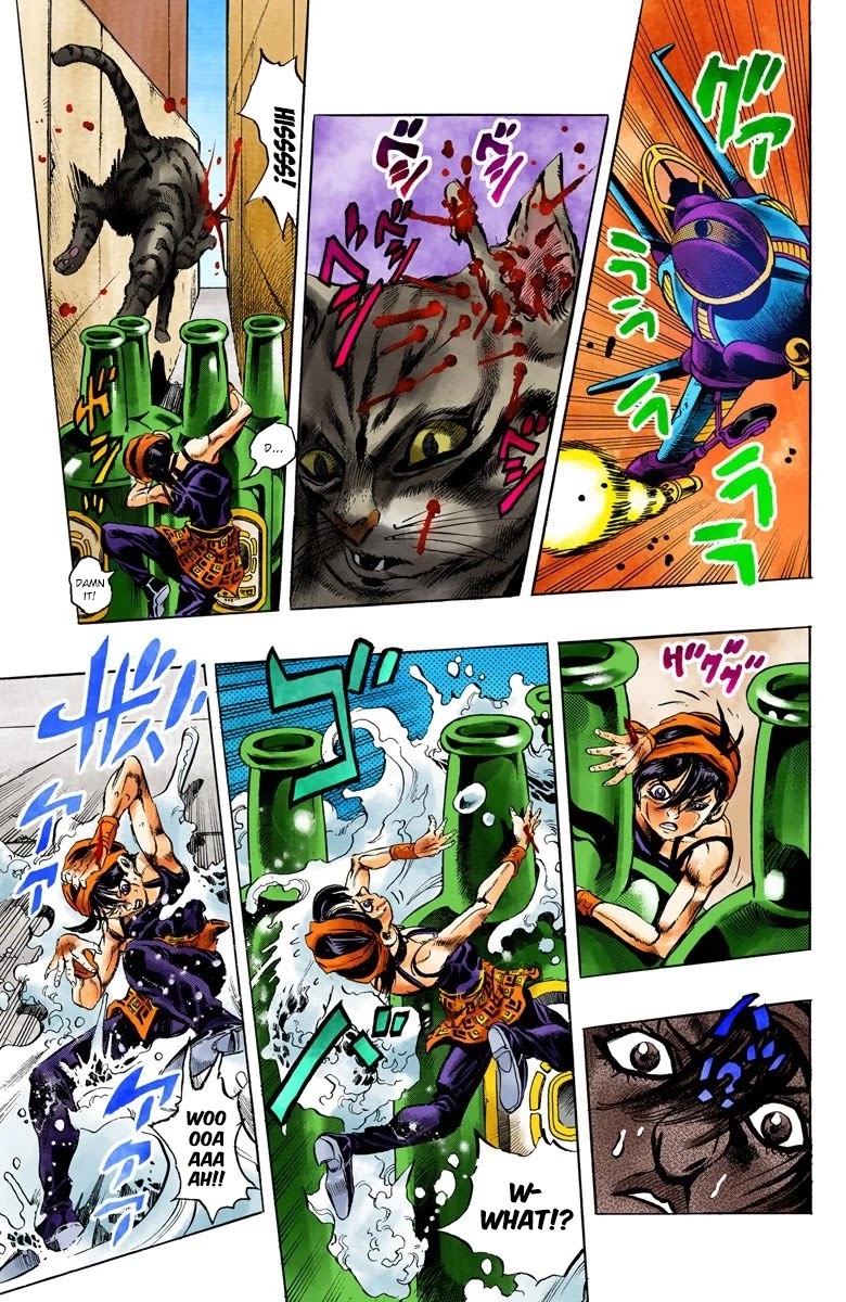 JoJo's Bizarre Adventure Part 5 - Vento Aureo (Official Colored) Chapter 36 page 7 - Chapter 36: Narancia's Aerosmith Part 6