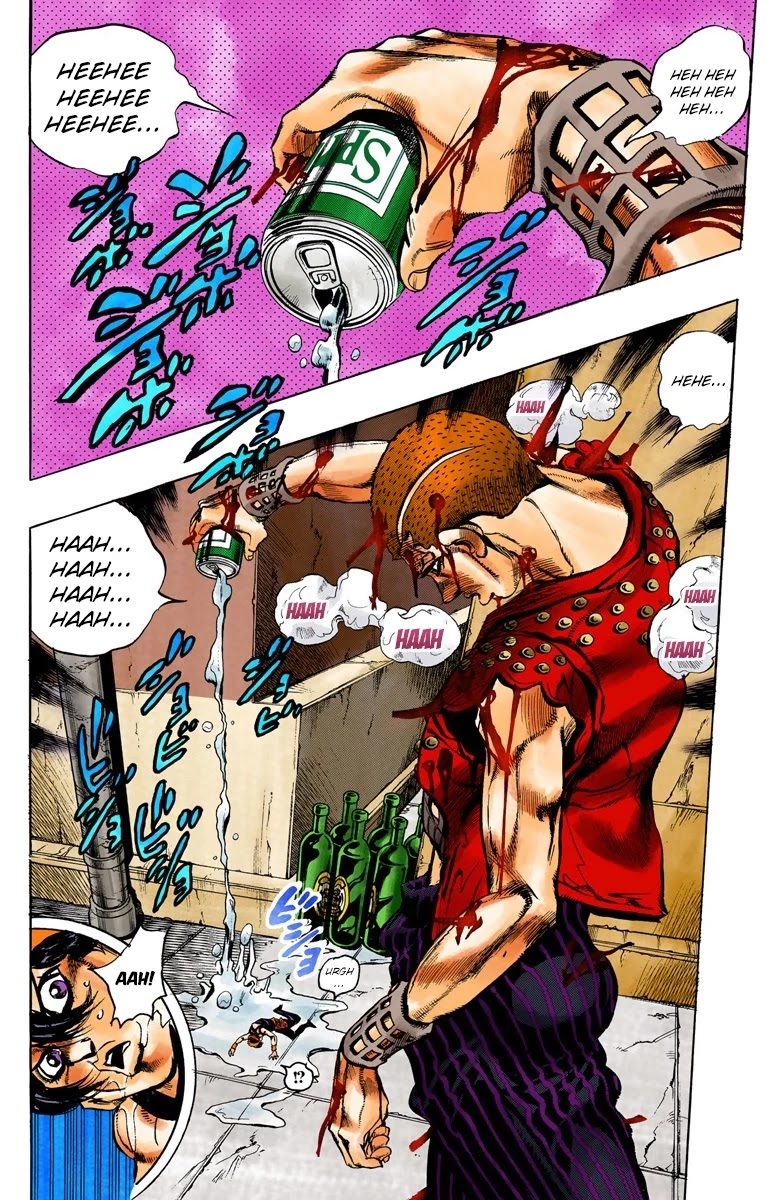 JoJo's Bizarre Adventure Part 5 - Vento Aureo (Official Colored) Chapter 36 page 8 - Chapter 36: Narancia's Aerosmith Part 6