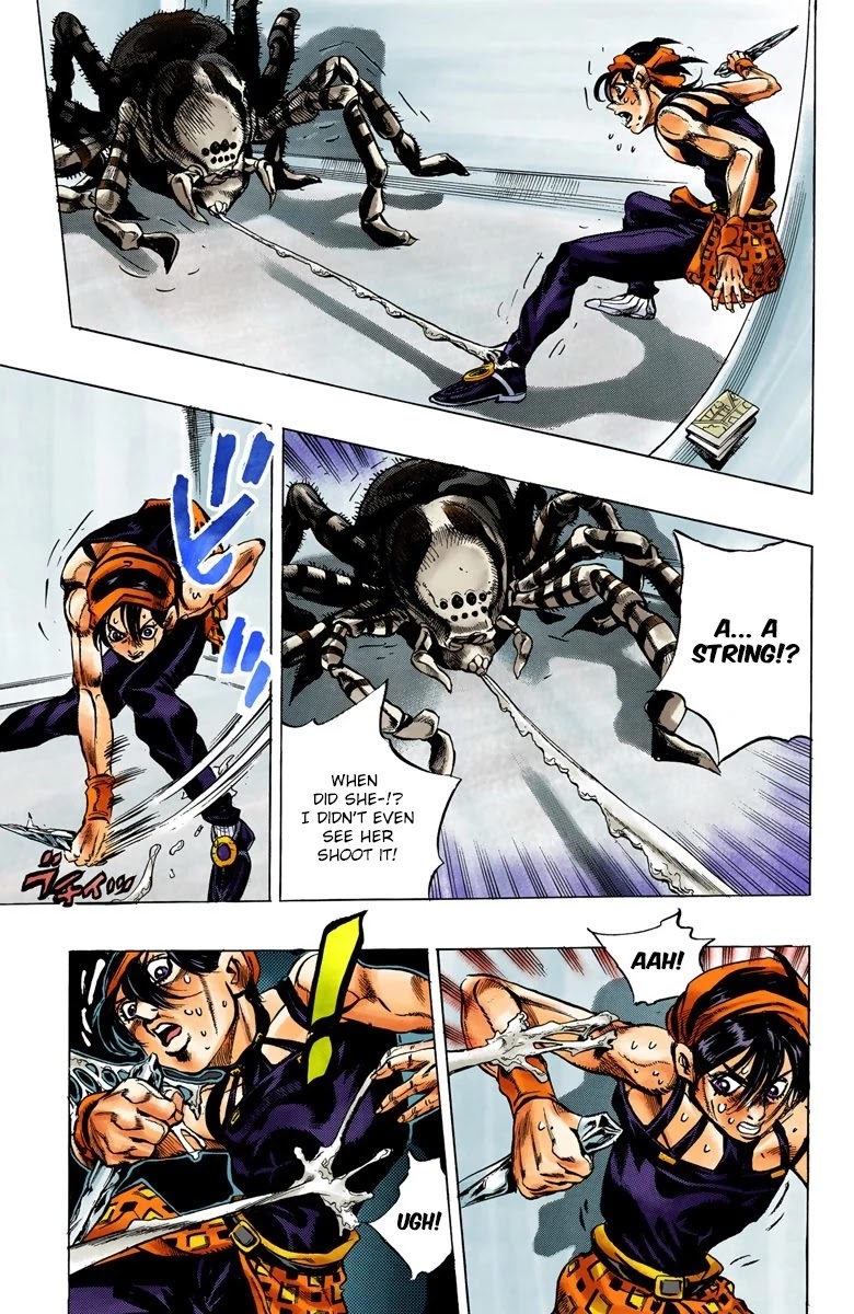 JoJo's Bizarre Adventure Part 5 - Vento Aureo (Official Colored) Chapter 37 page 11 - Chapter 37: Narancia's Aerosmith Part 7