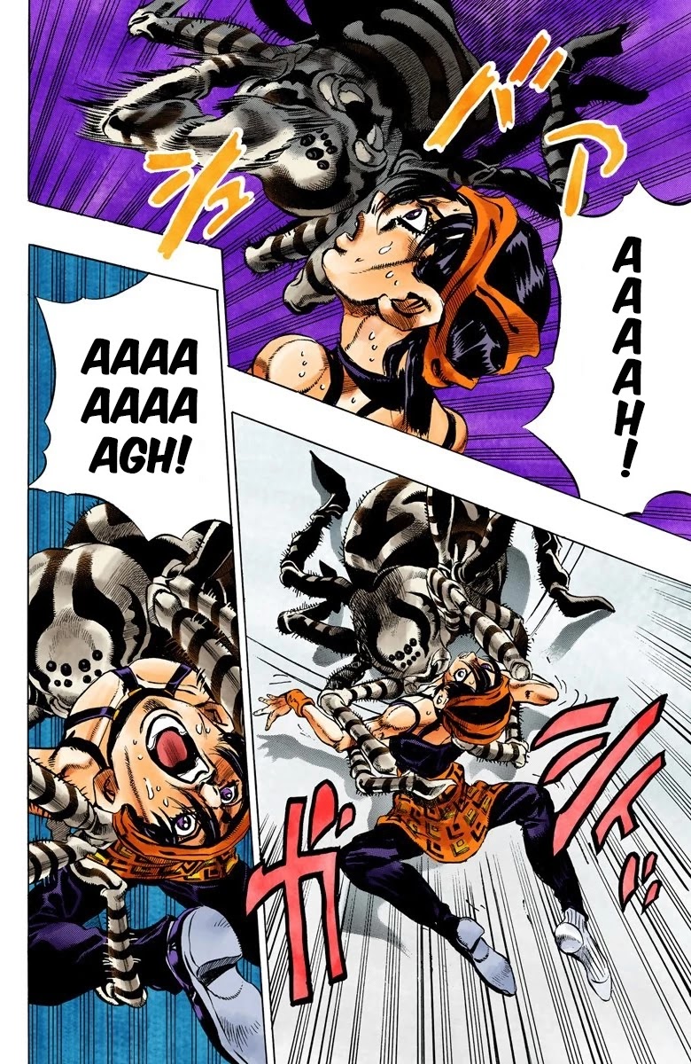 JoJo's Bizarre Adventure Part 5 - Vento Aureo (Official Colored) Chapter 37 page 12 - Chapter 37: Narancia's Aerosmith Part 7