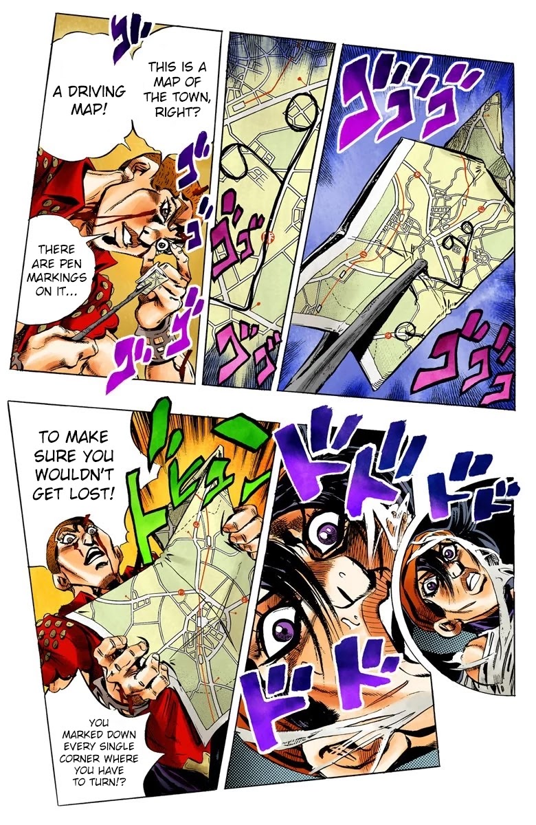 JoJo's Bizarre Adventure Part 5 - Vento Aureo (Official Colored) Chapter 37 page 15 - Chapter 37: Narancia's Aerosmith Part 7