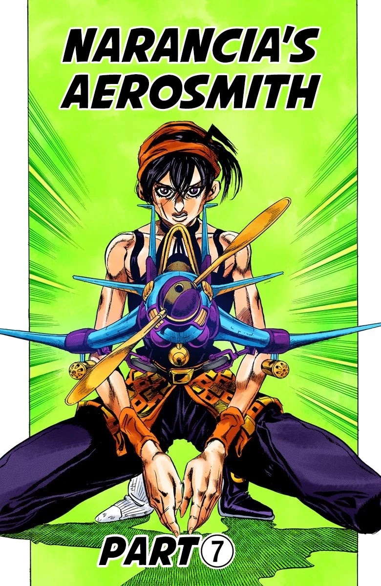 JoJo's Bizarre Adventure Part 5 - Vento Aureo (Official Colored) Chapter 37 page 2 - Chapter 37: Narancia's Aerosmith Part 7