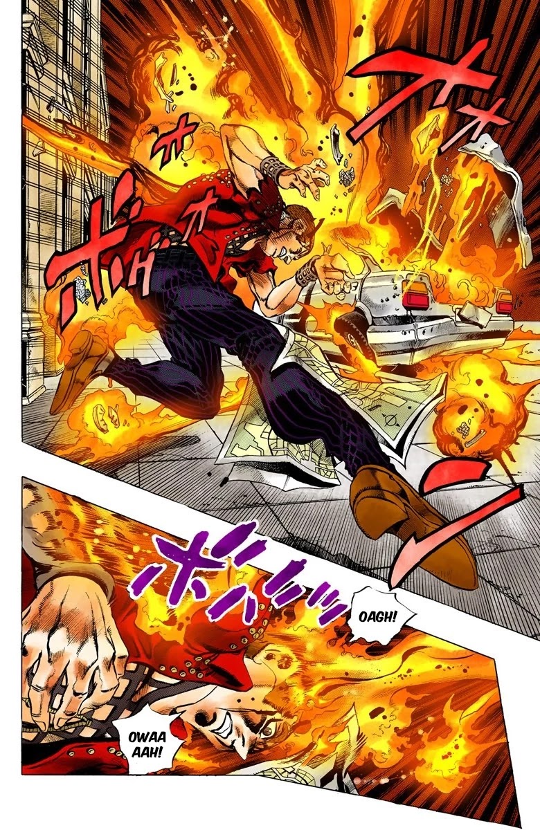 JoJo's Bizarre Adventure Part 5 - Vento Aureo (Official Colored) Chapter 37 page 20 - Chapter 37: Narancia's Aerosmith Part 7