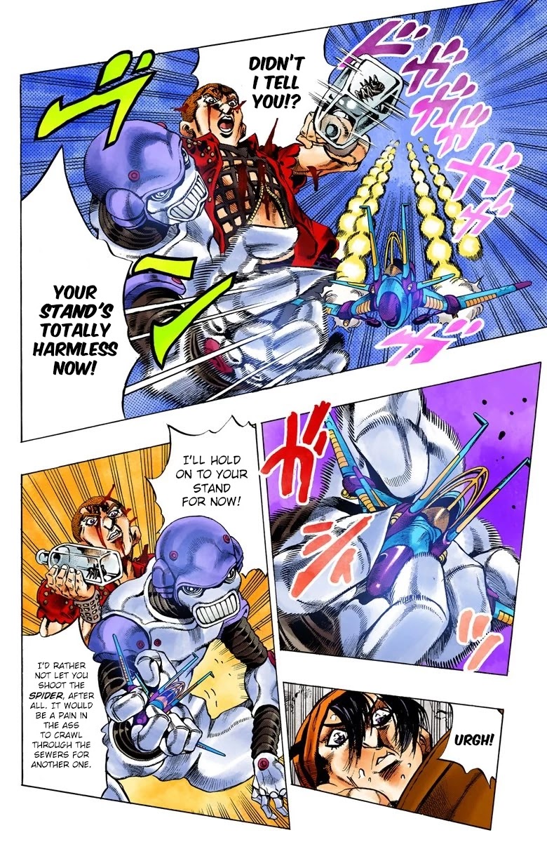 JoJo's Bizarre Adventure Part 5 - Vento Aureo (Official Colored) Chapter 37 page 5 - Chapter 37: Narancia's Aerosmith Part 7