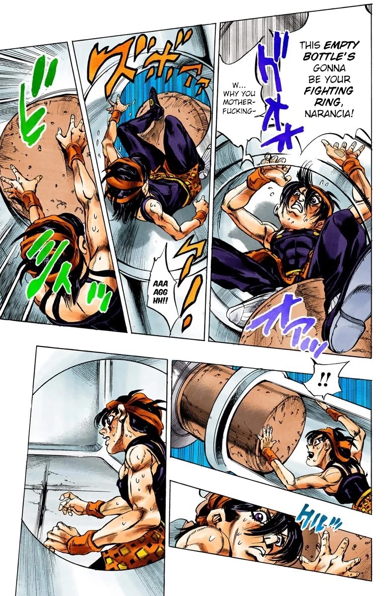 JoJo's Bizarre Adventure Part 5 - Vento Aureo (Official Colored) Chapter 37 page 6 - Chapter 37: Narancia's Aerosmith Part 7