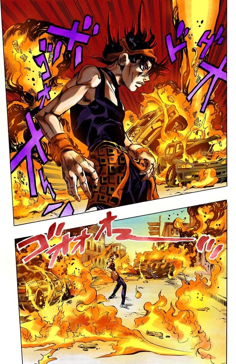 JoJo's Bizarre Adventure Part 5 - Vento Aureo (Official Colored) Chapter 38 page 12 - Chapter 38: Narancia's Aerosmith Part 8