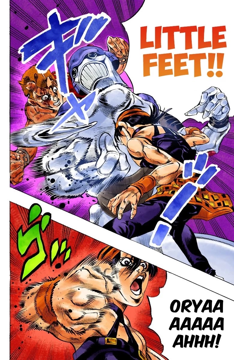 JoJo's Bizarre Adventure Part 5 - Vento Aureo (Official Colored) Chapter 38 page 17 - Chapter 38: Narancia's Aerosmith Part 8