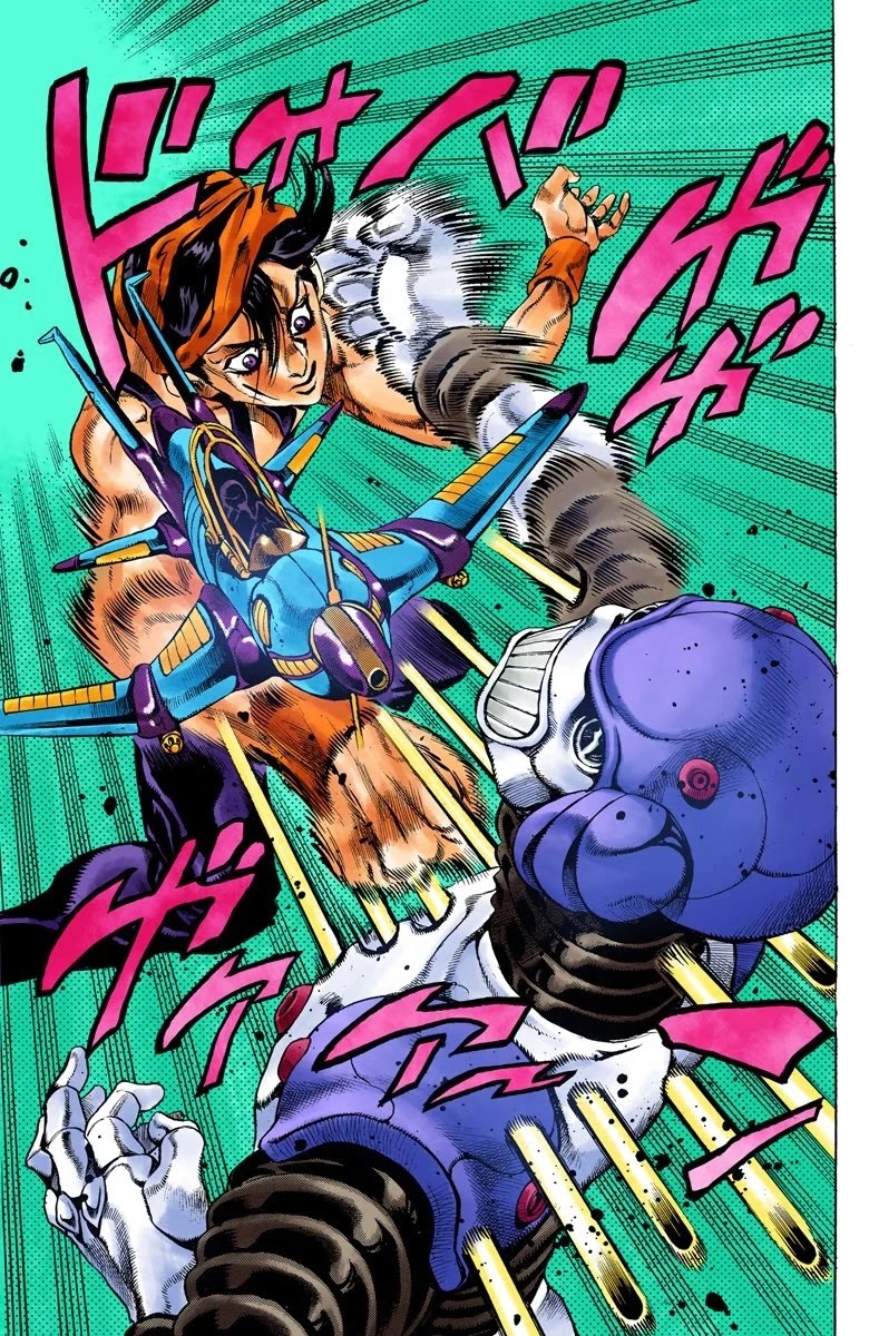 JoJo's Bizarre Adventure Part 5 - Vento Aureo (Official Colored) Chapter 38 page 18 - Chapter 38: Narancia's Aerosmith Part 8