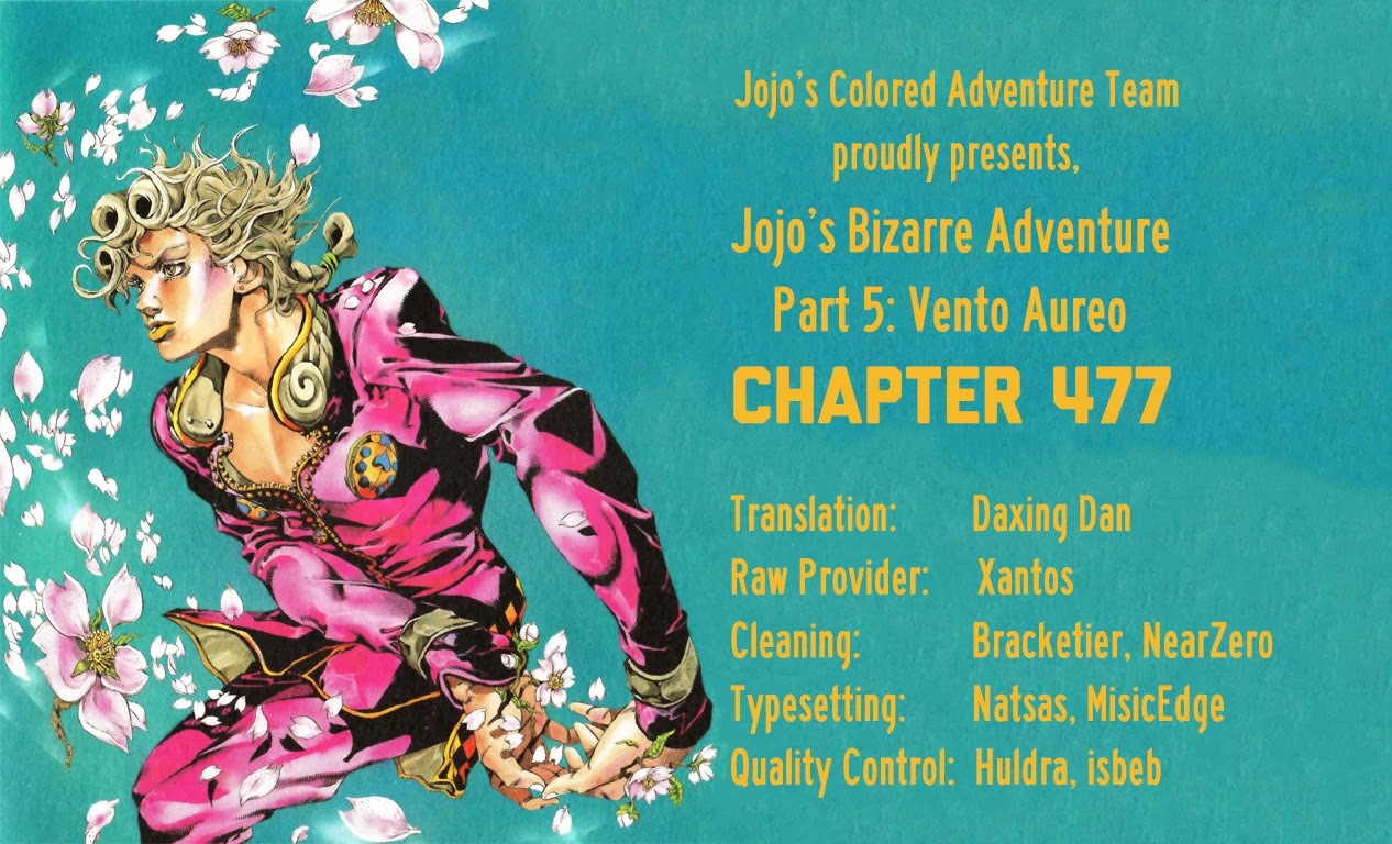 JoJo's Bizarre Adventure Part 5 - Vento Aureo (Official Colored) Chapter 38 page 21 - Chapter 38: Narancia's Aerosmith Part 8