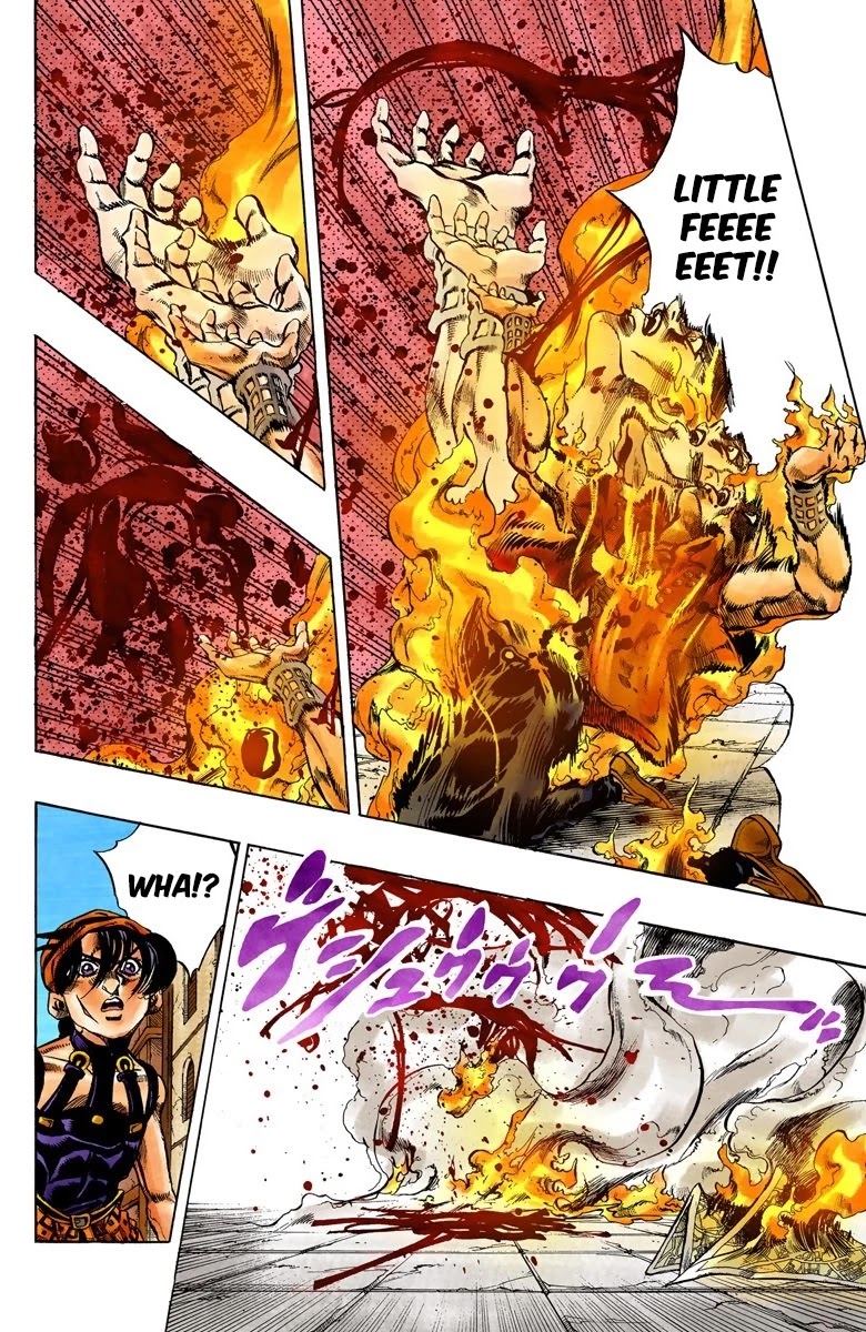 JoJo's Bizarre Adventure Part 5 - Vento Aureo (Official Colored) Chapter 38 page 5 - Chapter 38: Narancia's Aerosmith Part 8