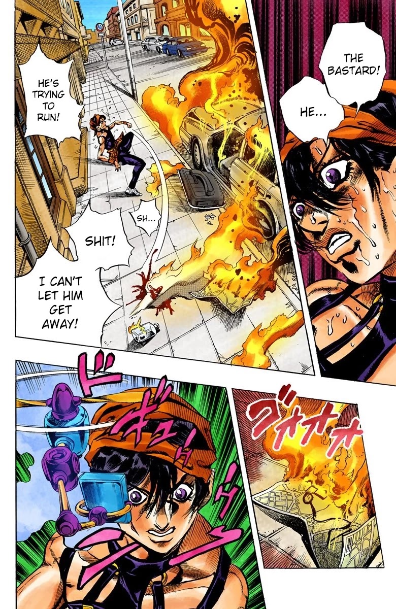 JoJo's Bizarre Adventure Part 5 - Vento Aureo (Official Colored) Chapter 38 page 7 - Chapter 38: Narancia's Aerosmith Part 8