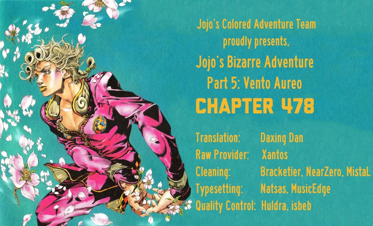 JoJo's Bizarre Adventure Part 5 - Vento Aureo (Official Colored) Chapter 39 page 19 - Chapter 39: Second Order from the Boss: Retrieve the Key!
