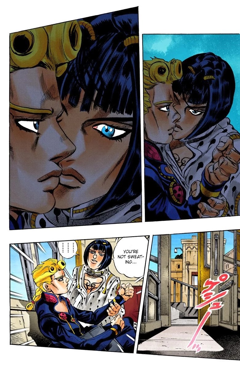 JoJo's Bizarre Adventure Part 5 - Vento Aureo (Official Colored) Chapter 4 page 17 - Chapter 4: Buccellati's Coming! Part 1