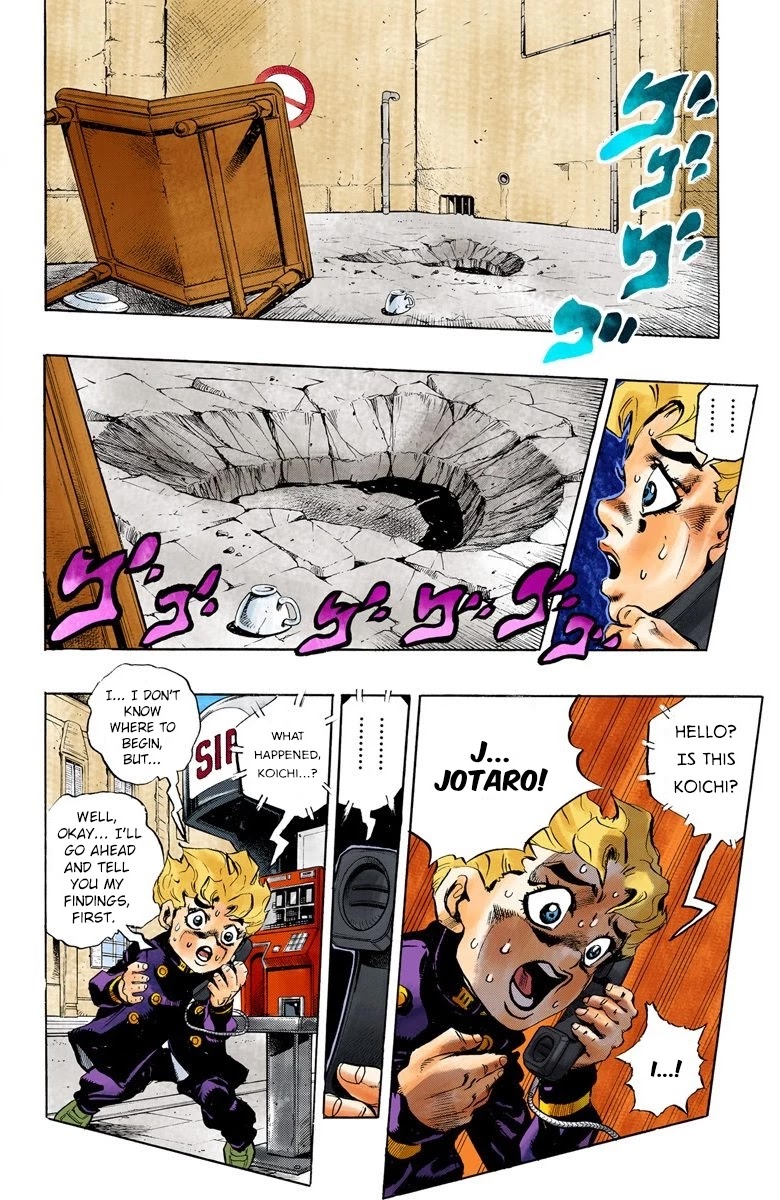 JoJo's Bizarre Adventure Part 5 - Vento Aureo (Official Colored) Chapter 4 page 3 - Chapter 4: Buccellati's Coming! Part 1