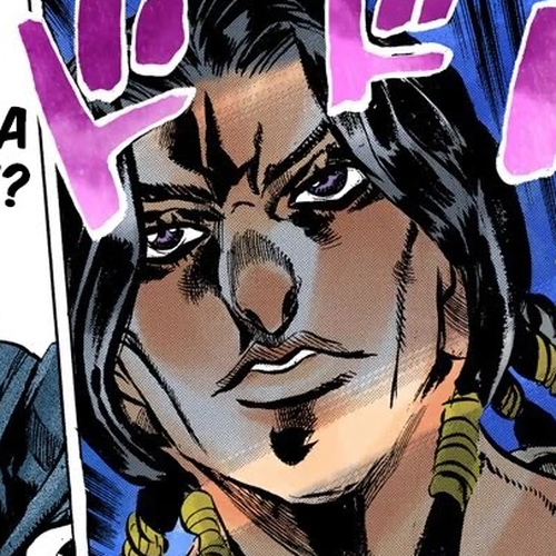 JoJo's Bizarre Adventure Part 5 - Vento Aureo (Official Colored) Chapter 40: Man in the Mirror and Purple Haze Part 1 cover