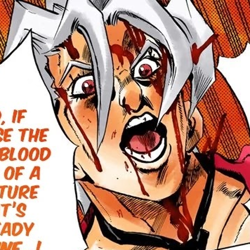 JoJo's Bizarre Adventure Part 5 - Vento Aureo (Official Colored) Chapter 46: Man in the Mirror and Purple Haze Part 7 cover
