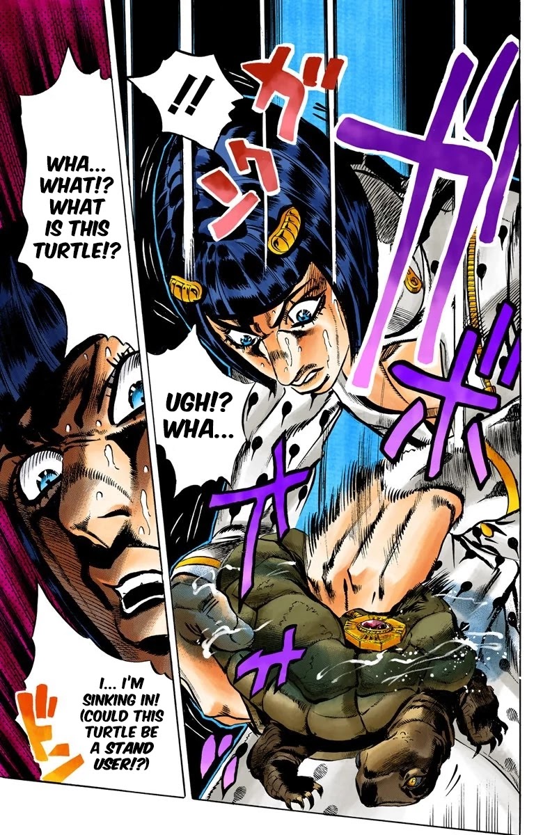 JoJo's Bizarre Adventure Part 5 - Vento Aureo (Official Colored) Chapter 47 page 20 - Chapter 47: The Firenze-Bound Super Express Part 1